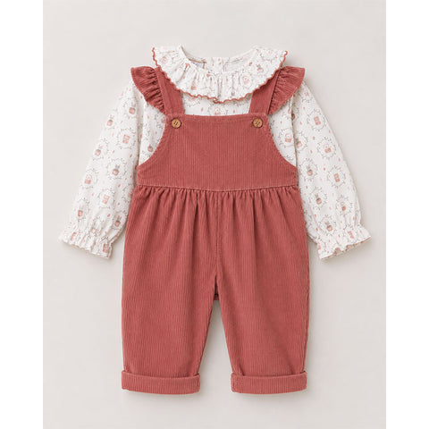Conjunto de Peto y Blusa Lumbre - Paz Rodríguez