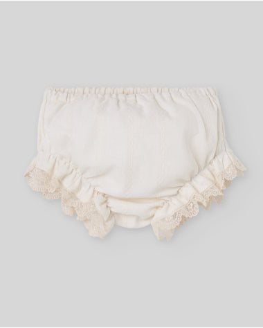 Conjunto de Vestido y Braga Lua - Paz Rodríguez - detalle de una de las piezas