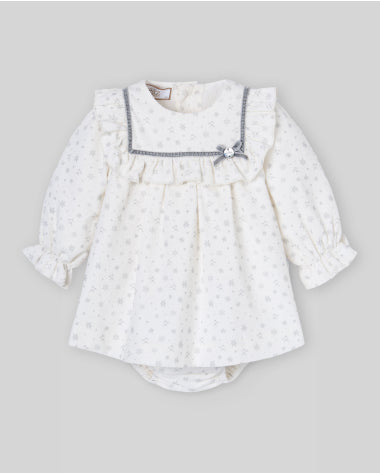 Conjunto de Vestido y Braga Neve - Paz Rodríguez - conjunto completo
