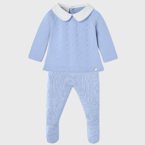 Conjunto (niño) jubón punto + polaina "MININO"