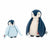 Peluches Pingüino Abrazando Azul