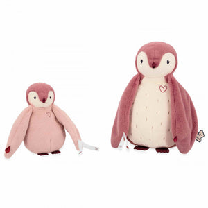 Dos Peluches Pingüino Abrazando