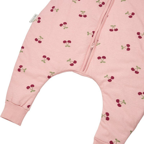 Pijama forrado Meyco Baby Cherry Soft Rose TOG 2,5, 80 cm, vista 4 de la galería oficial.