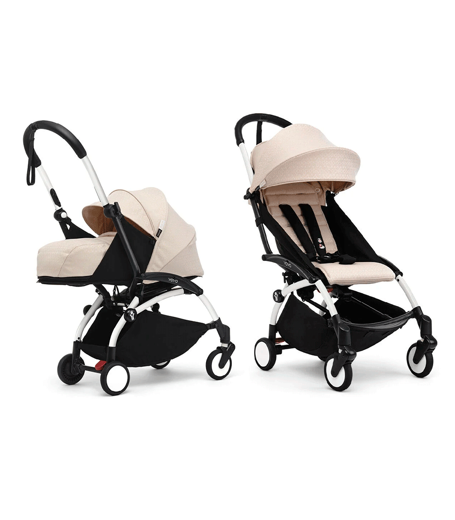 Pack Carrito Stokke YOYO3 Duo + Cybex Cloud T I-Size (Comfort) + Adaptadores Stokke YOYO