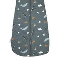 Detalle del estampado Arctic Multicolour del saco de dormir Meyco Baby.