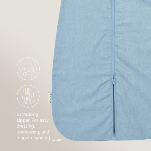 Saco de dormir lino (TOG 0.5) Verano Meyco Baby
