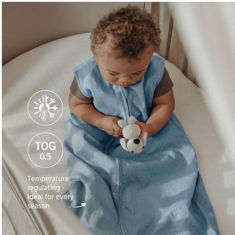 Saco de dormir lino (TOG 0.5) Verano Meyco Baby
