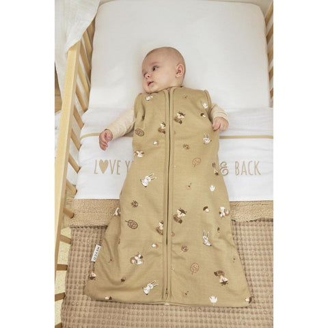 Saco de dormir Meyco Baby Forest Animals Sand TOG 2,5, 90 cm, vista 6 de la galería oficial.