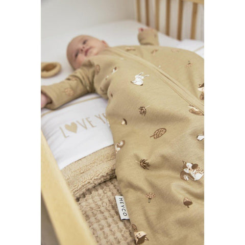 Saco de dormir Meyco Baby Forest Animals Sand TOG 2,5, 90 cm, vista 7 de la galería oficial.