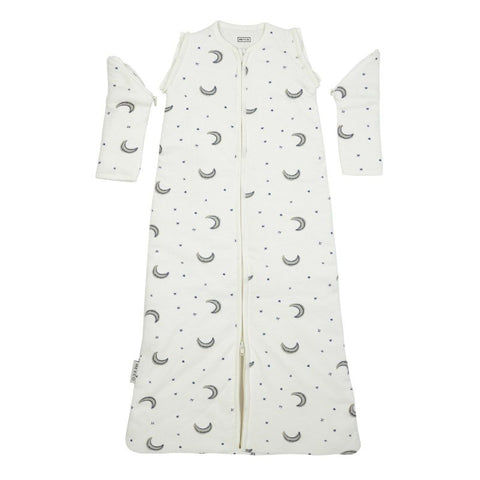 Saco de dormir Meyco Baby Moon Indigo TOG 2,5, 60 cm, vista 3 de la galería oficial.