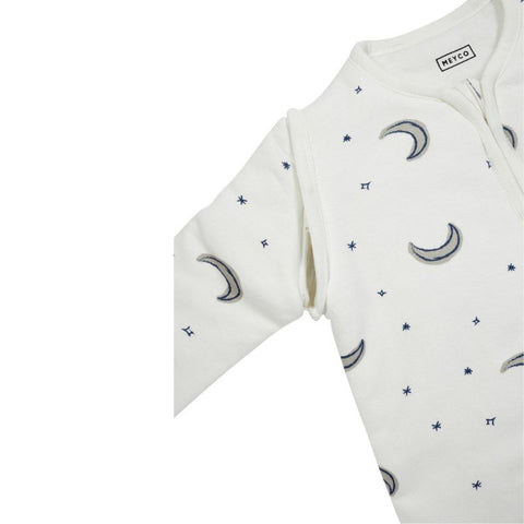 Saco de dormir Meyco Baby Moon Indigo TOG 2,5, 60 cm, vista 4 de la galería oficial.