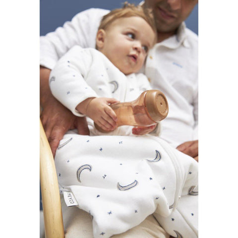 Saco de dormir Meyco Baby Moon Indigo TOG 2,5, 90 cm, vista 6 de la galería oficial.