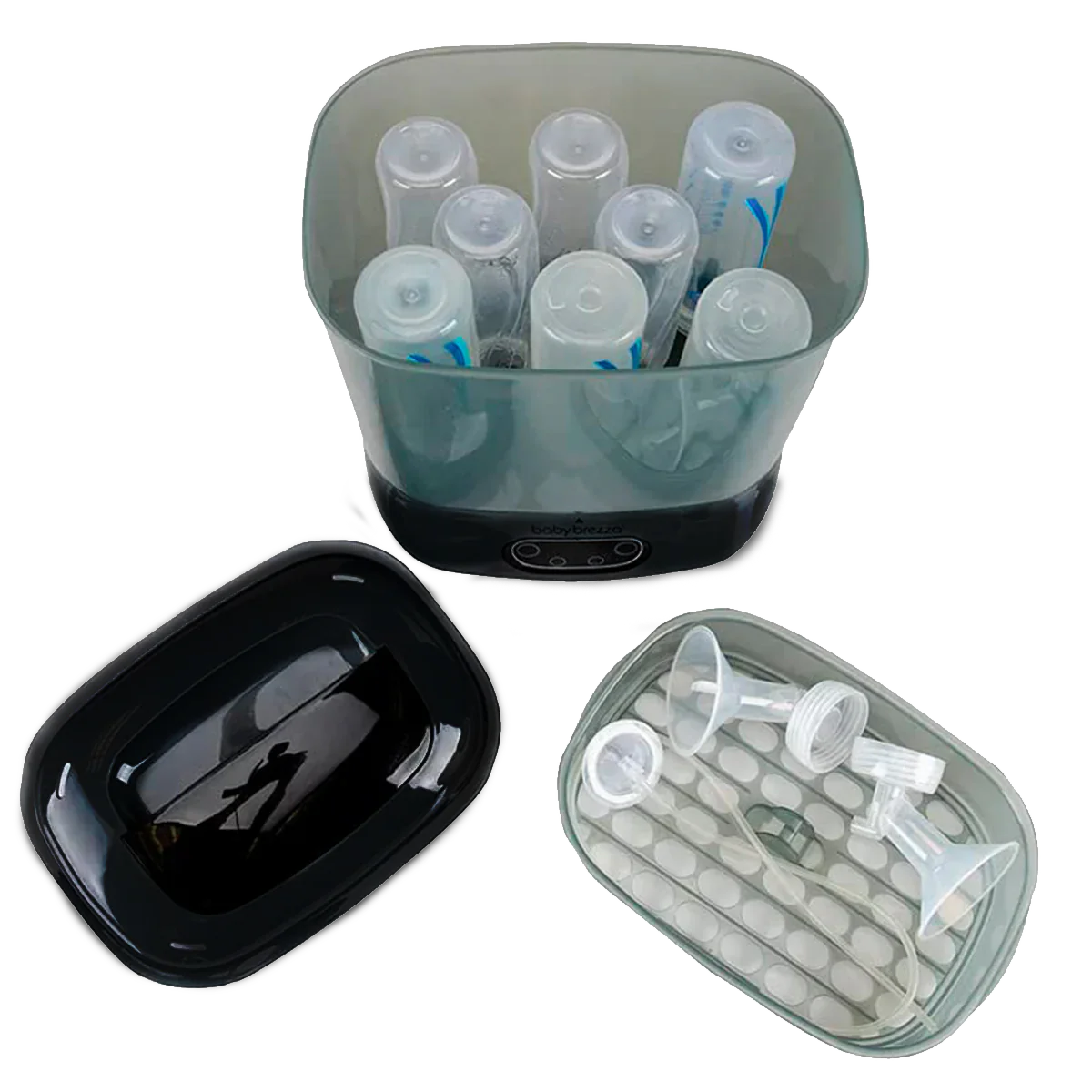 Esterilizador y secador de biberones en un sólo paso Baby Brezza