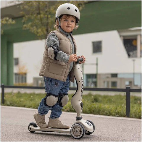 Set de protecciones para codos y rodillas Scoot & Ride