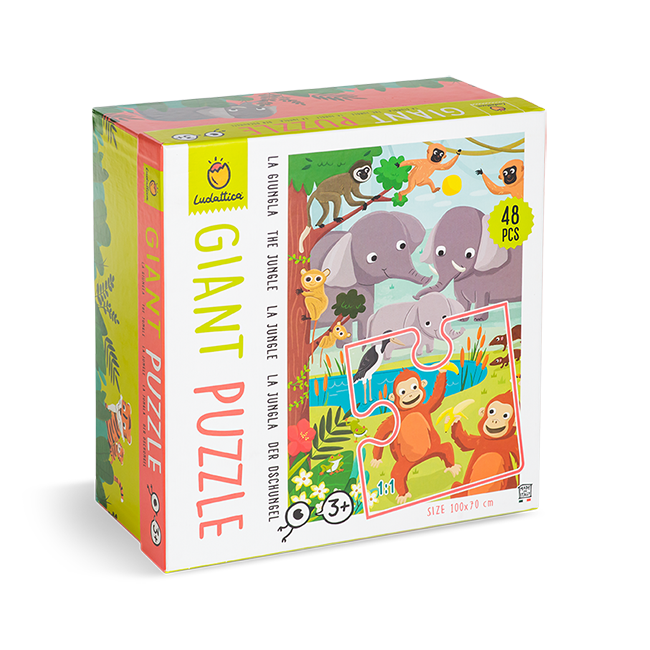 Puzzle la Jungla 48 piezas