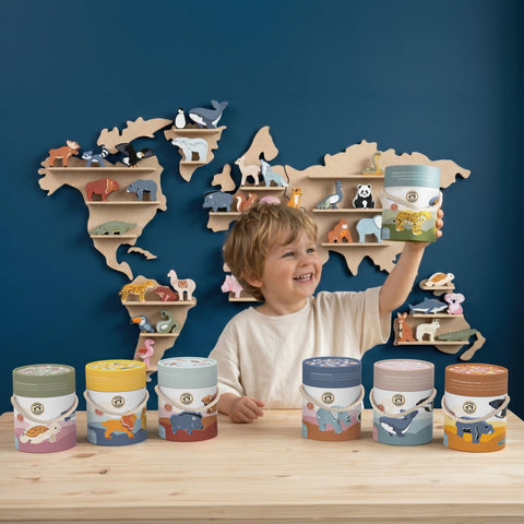 Colección Animales del mundo Speedy Monkey: otros sets y estantería no incluidos