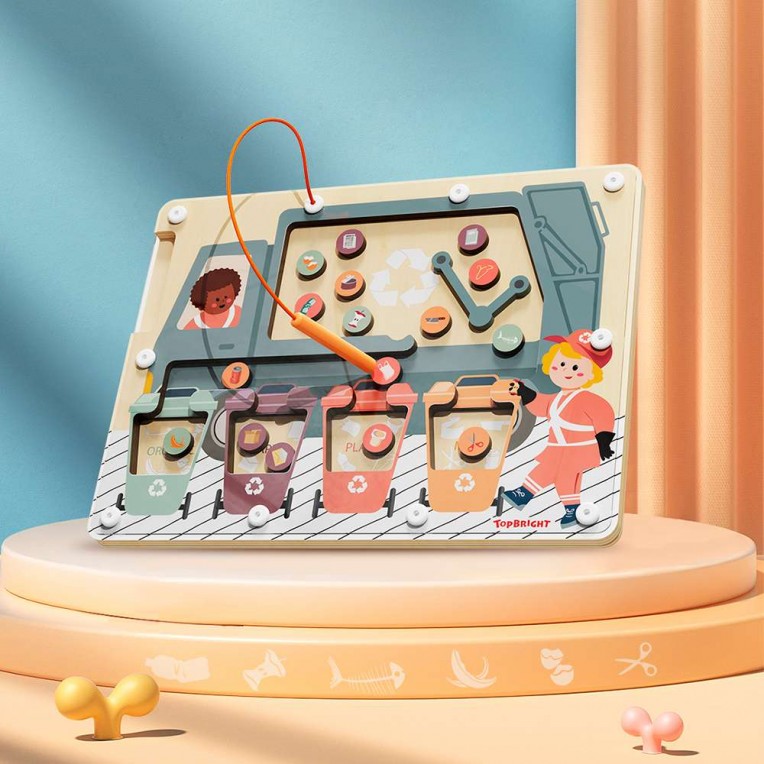 Juego de madera Topbright waste sorter