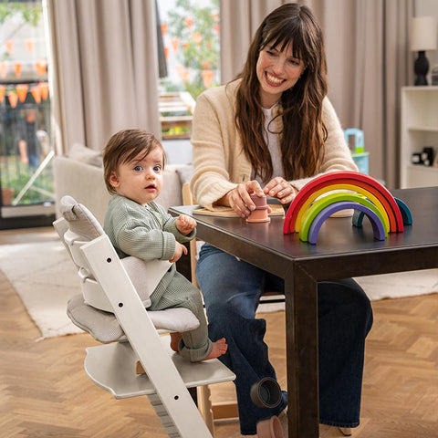 Pack Stokke Tripp Trapp haya + Baby Set + Bandeja