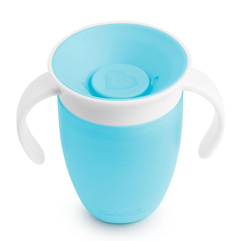 Taza Antigoteo Miracle 360º con Asas y Tapa 200 ml Munchkin
