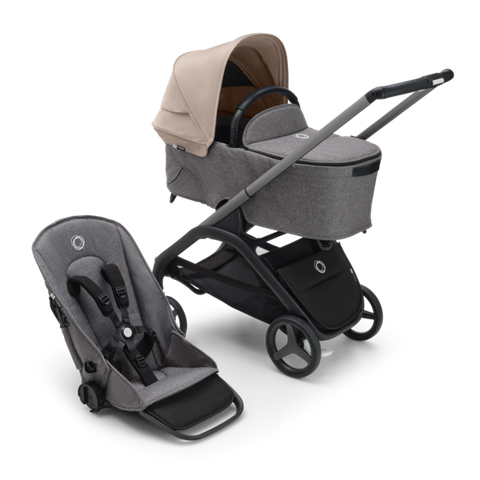 Carrito Bugaboo Dragonfly con capazo y silla
