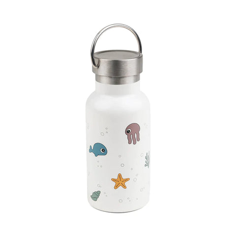 Botella termo metálica Sea Friends Beige Done by Deer