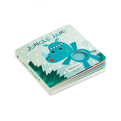 Libro de sonidos y texturas inspirado en la Jungla Lilliputiens