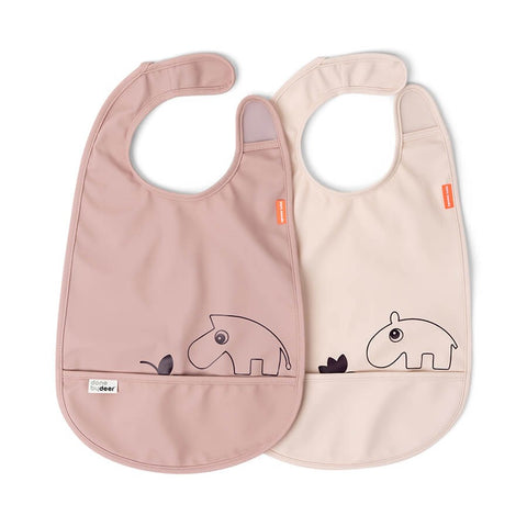 Babero con velcro paquete de 2 Deer Friends Done by Deer