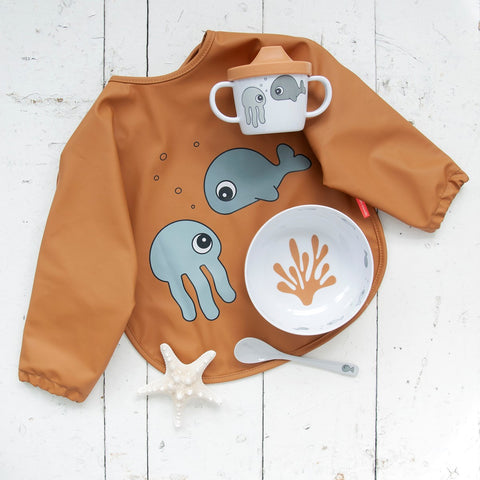 Babero con mangas Sea Friends Done by Deer