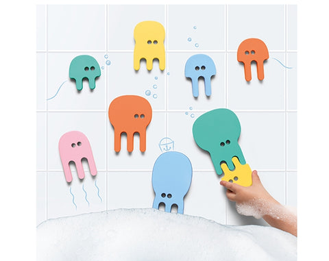 Puzzle de baño medusas Quut