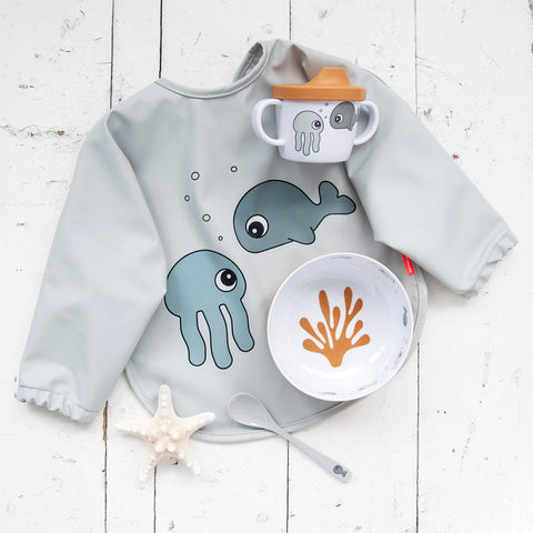Babero con mangas Sea Friends Done by Deer