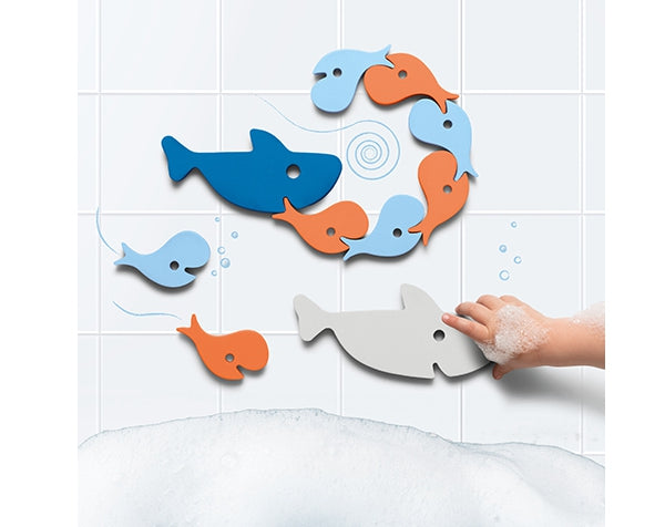 Puzzle de baño tiburón Quut
