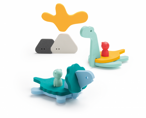 Puzzle mundo dino y sus amigos Quut