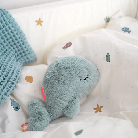 Ropa de Cama Bebé - Amigos del Mar - Beige