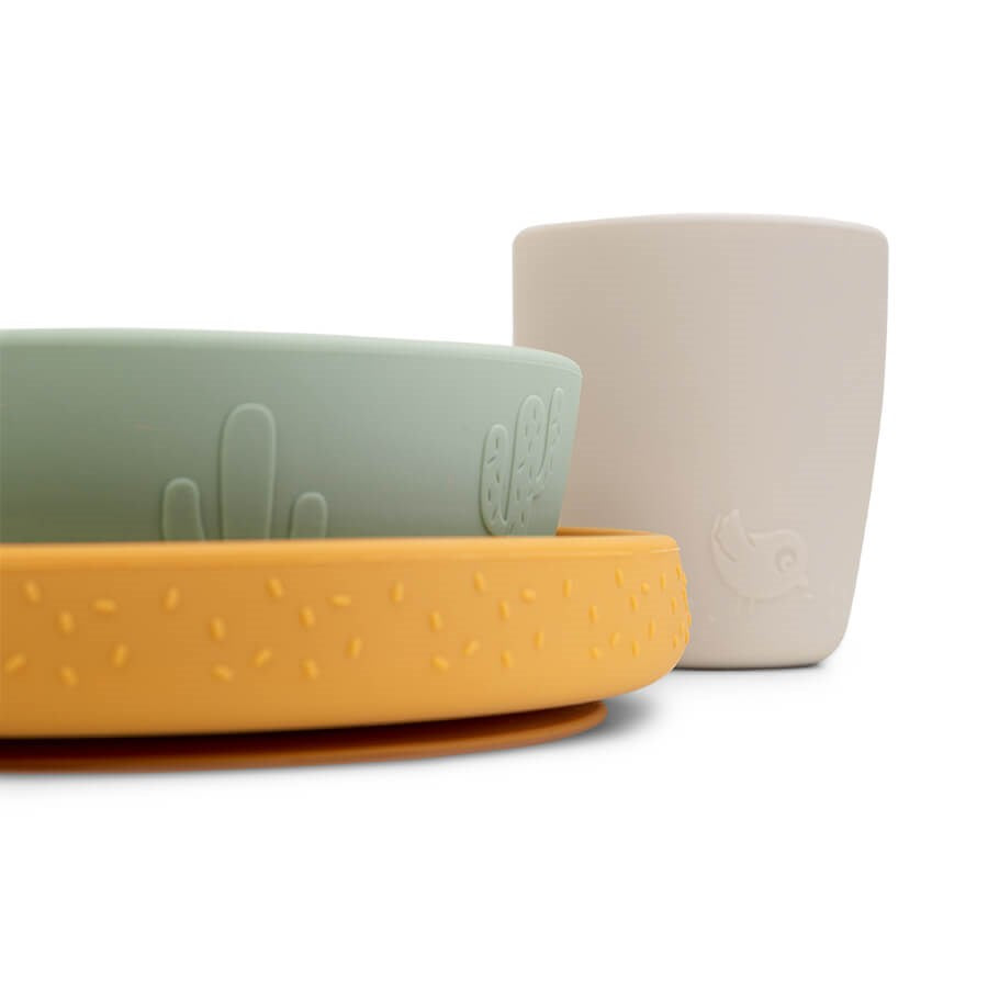 Juego de vajilla stick & stay Deer Friends Done by Deer