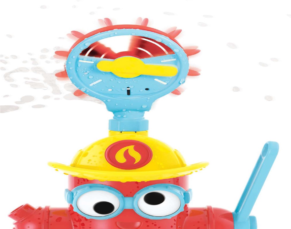 Ready Freddy salpica y rocía Yookidoo