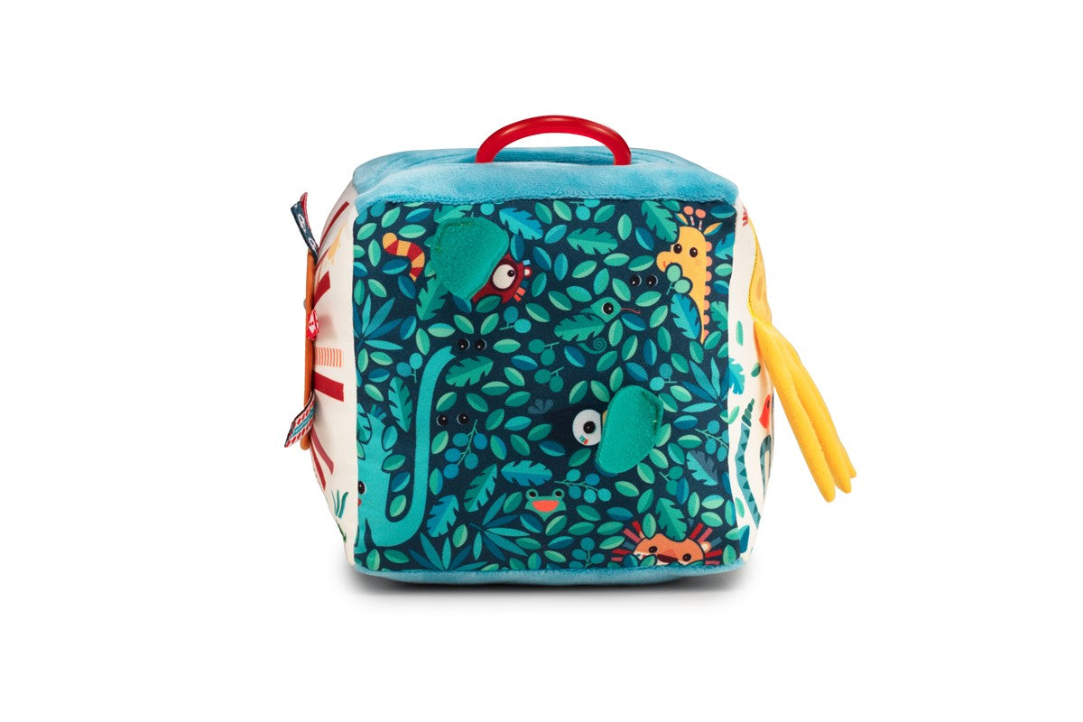 Cubo de actividades con sonidos de la Jungla Lilliputiens