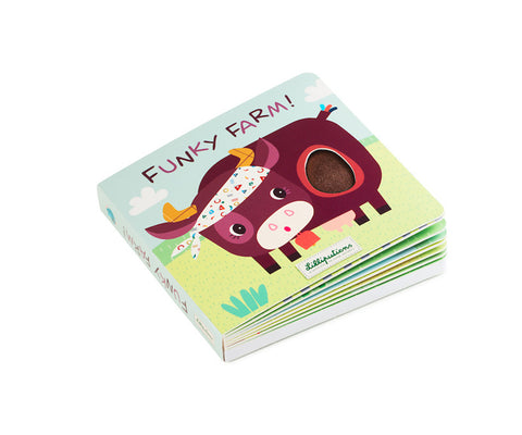 Libro de texturas y sonidos Funky Farm. - Petit Abú