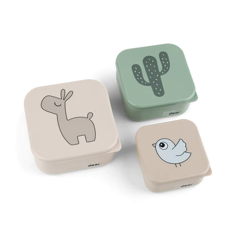 Set snack box 3 piezas Lalee Done by Deer